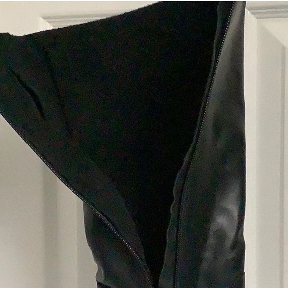 Harvard Santana Leather Fleece Lined Zip Up Boots Size 8 - Picture 9 of 10